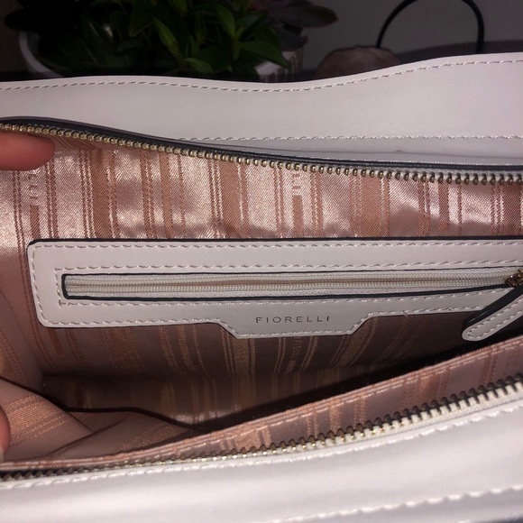 FIORELLI Cream and Pink Leather Bag - Picture 4 of 5